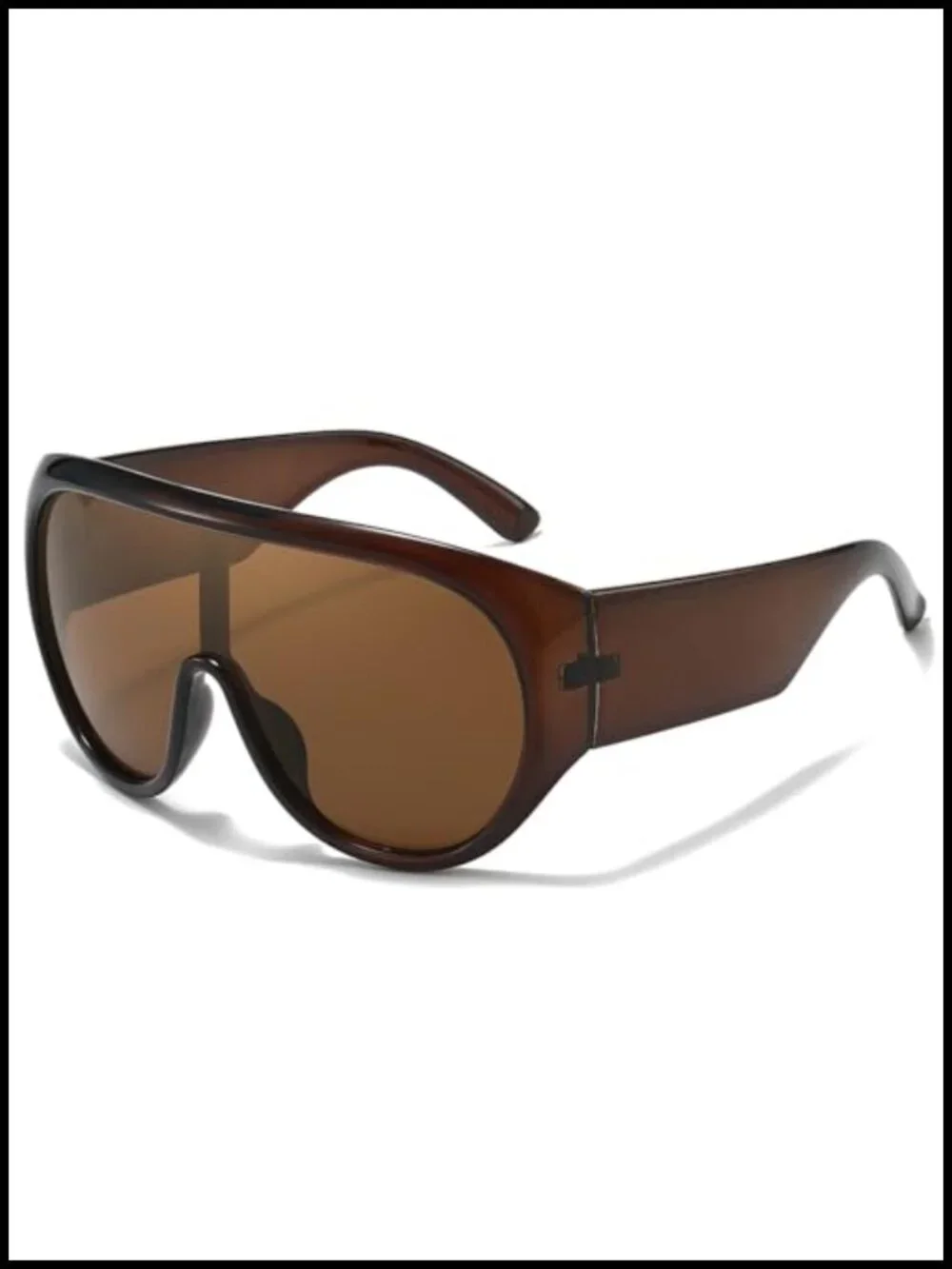 UV400 Oversized Wrap Around Sunglasses for Women with Large Frame Y2K Trendy